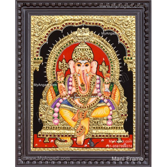 Ganesha Tanjore Painting