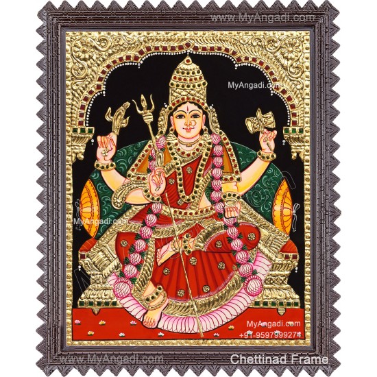 Mariamman Tanjore Painting