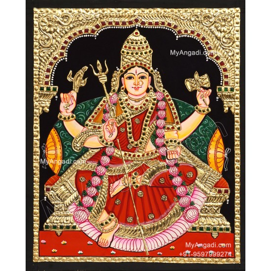 Mariamman Tanjore Painting