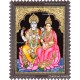 Vishnu Lakshmi Tanjore Painting