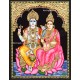 Vishnu Lakshmi Tanjore Painting
