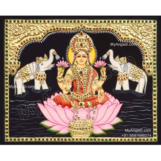 Gajalakshmi Tanjore Paintings