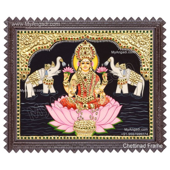 Gajalakshmi Tanjore Paintings
