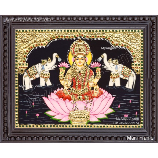 Gajalakshmi Tanjore Paintings