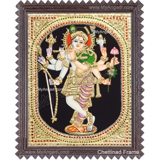 Sammohana Krishna Tanjore Painting