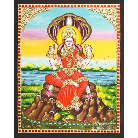 Renuka Devi Tanjore Painting