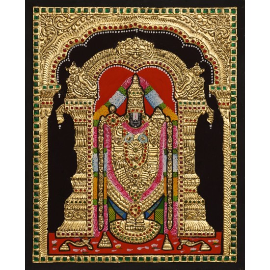 Venkateshwara Tanjore Painting