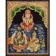 Ganesh Lakshmi Saraswathi Tanjore Painting