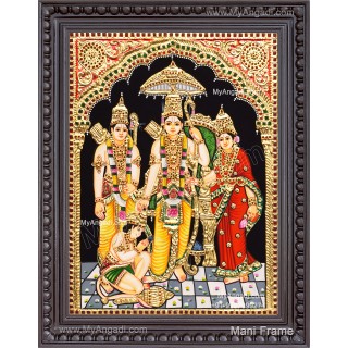Ram Parivar Tanjore Painting