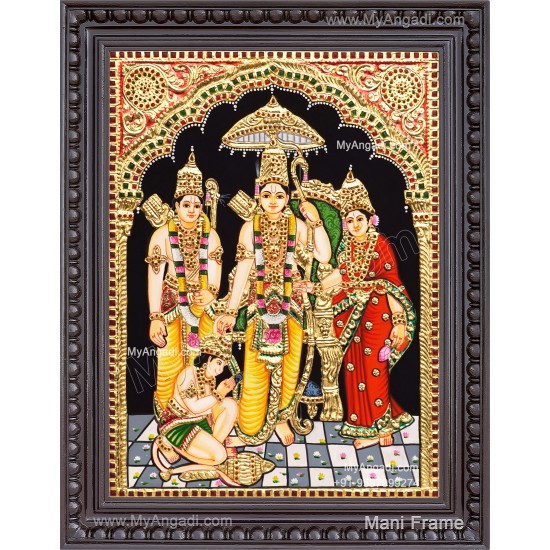 Ram Parivar Tanjore Painting