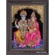 Vishnu Lakshmi Tanjore Painting