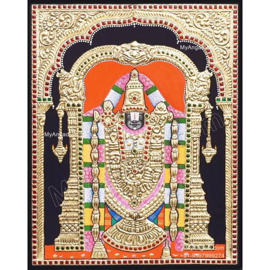 Venkatachalapathy Tanjore Painting