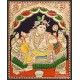 Krishna With Gopies Tanjore Painting