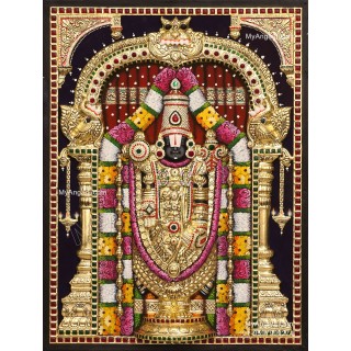 3D Balaji Tanjore Painting