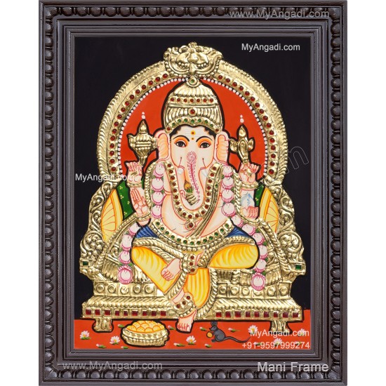 Ganesha Tanjore Painting