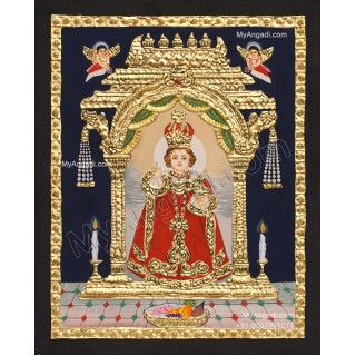 Jesus Christ Tanjore Painting