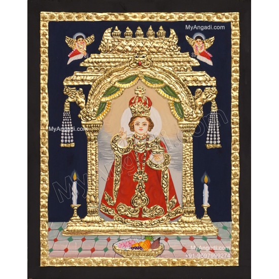 Jesus Christ Tanjore Painting