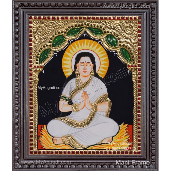 Vengamamba  Ammavaru Tanjore Painting