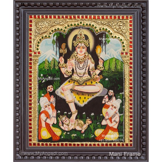 Dakshinamoorthi Tanjore Painting