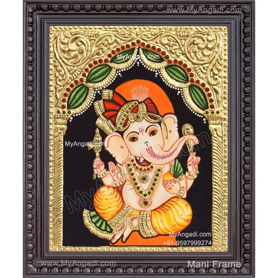 Ganesha Tanjore Painting