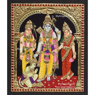 Ram Darbar Tanjore Painting