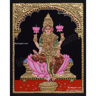 Mahalakshmi Tanjore Painting Mahalakshmi Tanjore Painting