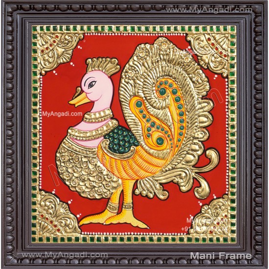 Swan Tanjore Painting