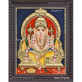Ganesha Tanjore Painting