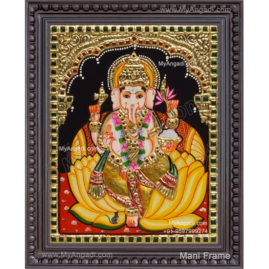 Ganesha Tanjore Painting