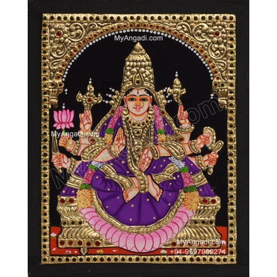 Vijaya Lakshmi Tanjore Painting