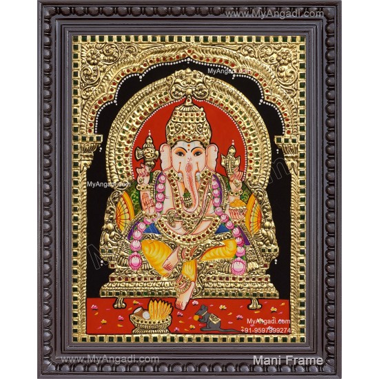 Ganesha Tajore Painting