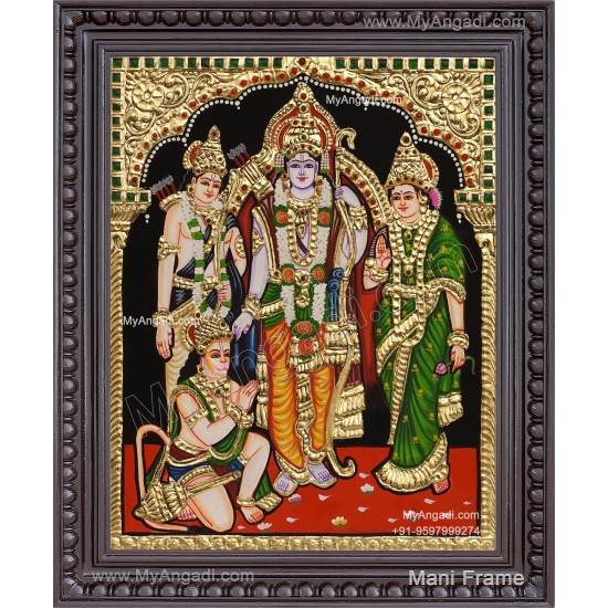 Ram Durbar Tanjore Painting Ram Durbar Tanjore Painting