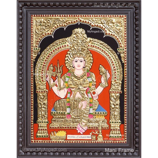 Sri Periyanachi Amman Tanjore Painting Sri Periyanachi Amman Tanjore Painting