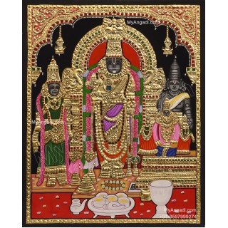 Parthasarathy Perumal Tanjore Painting