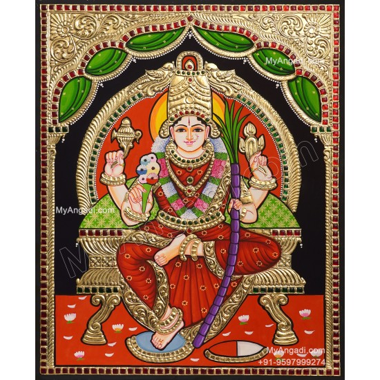 Lalitha Devi Tanjore Painting