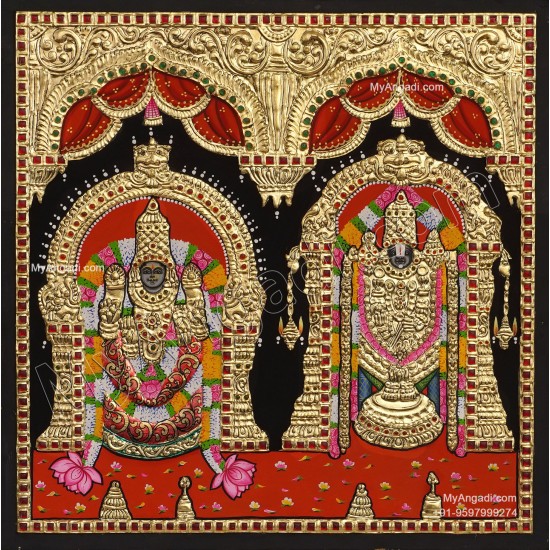 Balaji Thayar Tanjore Painting