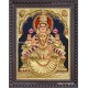 3D Gaja Lakshmi Tanjore Painting