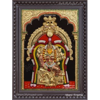 Thiru Neelakandi Amman 3D Tanjore Painting Thiru Neelakandi Amman 3D Tanjore Painting