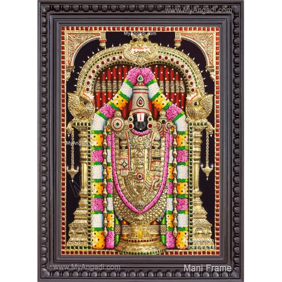 Balaji 3d Tanjore Painting