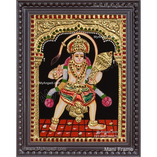 Hanuman Tanjore Painting