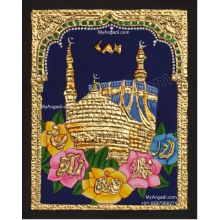 Islam Mosque Tanjore Painting