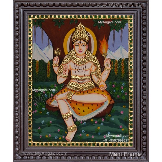 Dakshinamurthi Tanjore Painting Dakshinamurthi Tanjore Painting