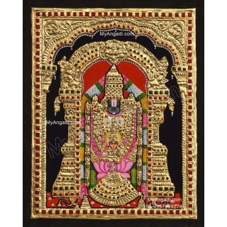 Balaji Lakshmi Tanjore Painting