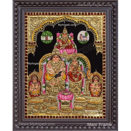 Kubera Lakshmi Tanjore Painting