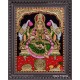 Gajalakshmi Tanjore Painting