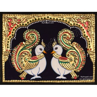 Peacock Tanjore Paintings