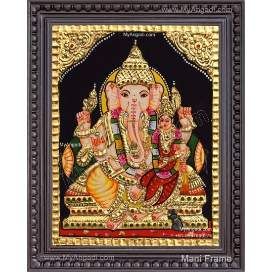 Ganesha Tanjore Painting