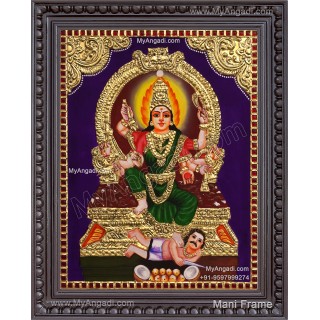 Morur Nalla Pulli Amman Tanjore Painting