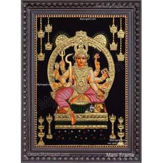 Angadipuram Bhagavathi Tanjore Painting