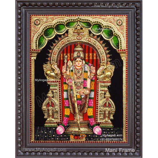 Thiruchendhur Murugar 3D Tanjore Painting